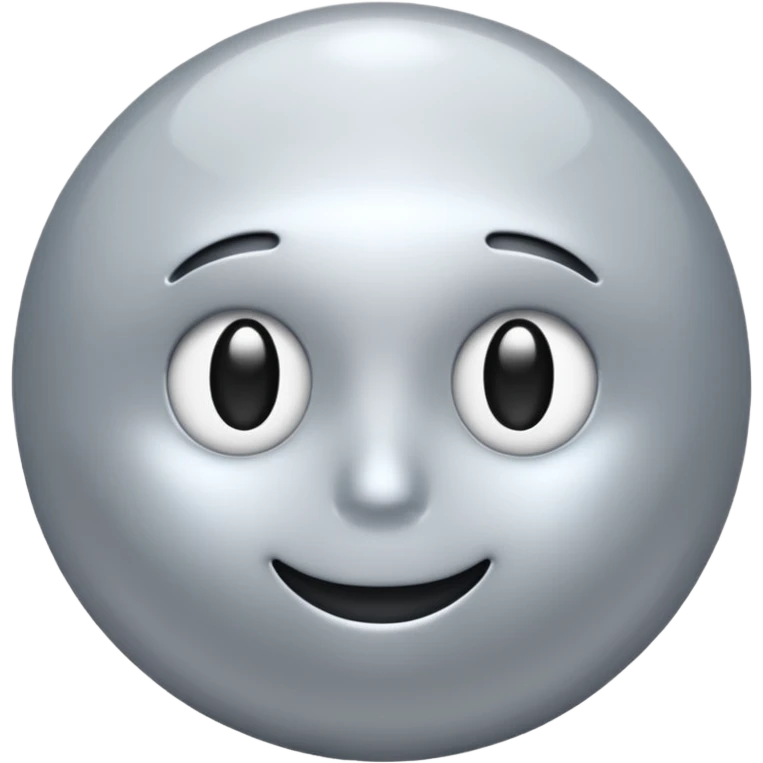 silver gloty emoji