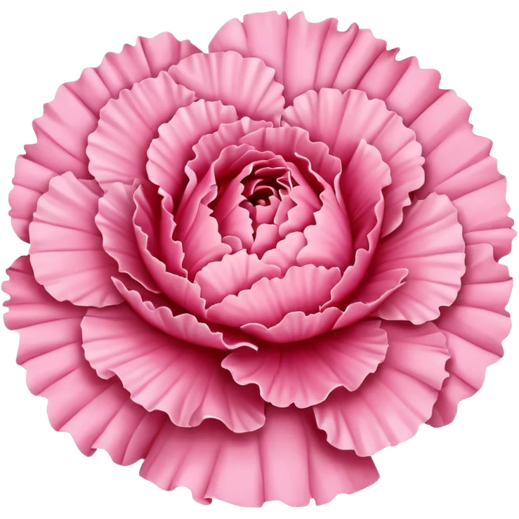 Pink carnation emolis emoji