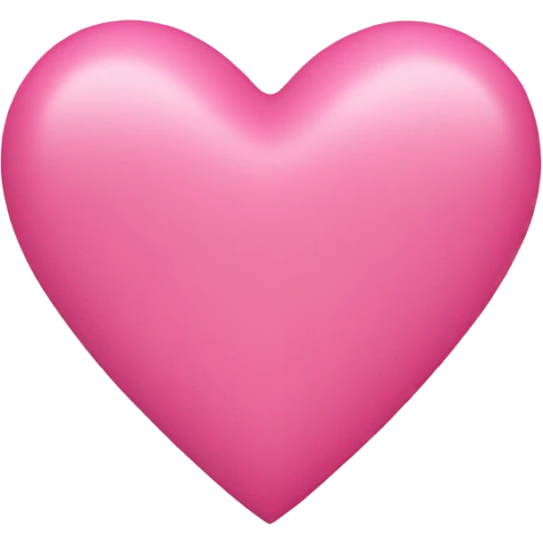Pink heart emoji