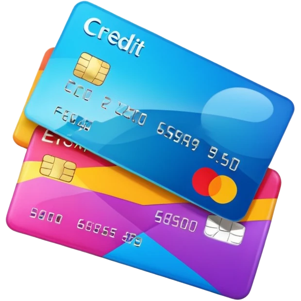 beautiful credit card emoji