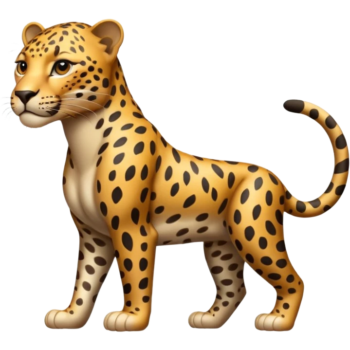 Leopard’s Body in reality emoji