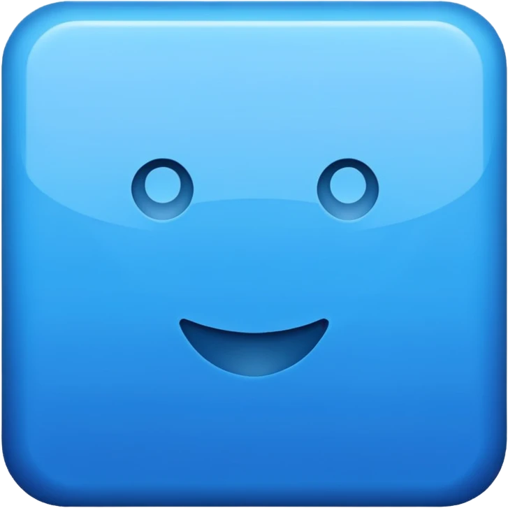 blue square  emoji