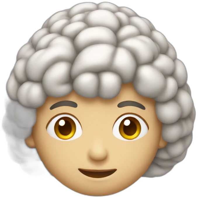 fast brain emoji