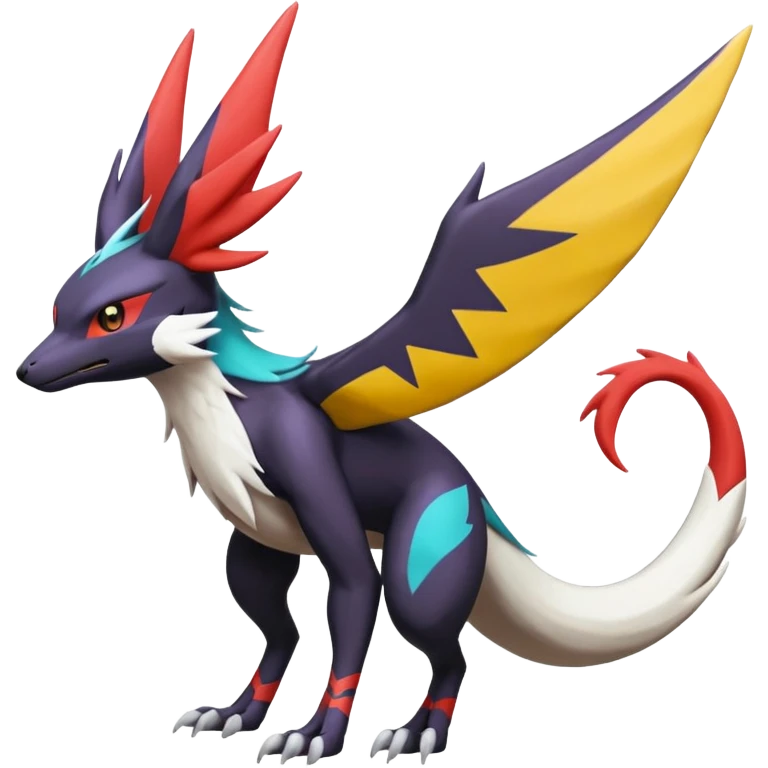  Nargacuga-Latias-Umbreon-Noivern-Silvally-Pokémon-Fakémon-fusion (full body) emoji