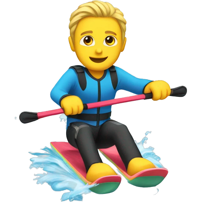 water skis emoji