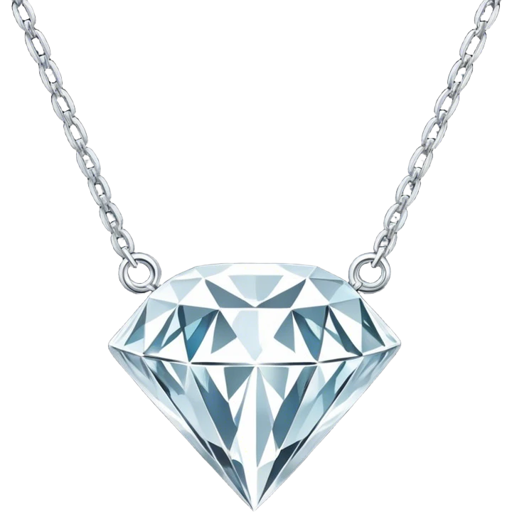 DIAMOND NECKLACE  emoji