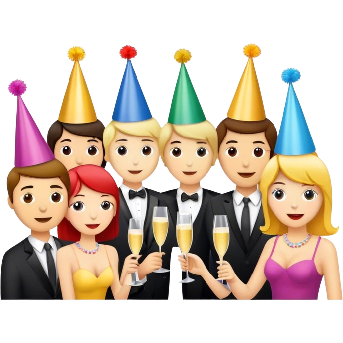 Hot Birthday party emoji