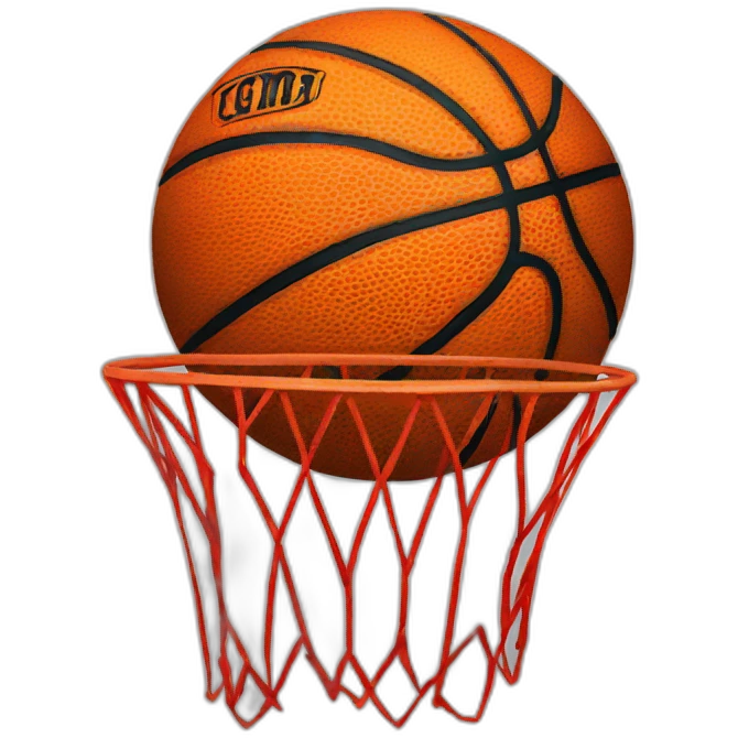 Basketball emoji