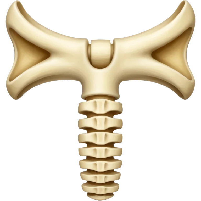 vertebra of vertebral column emoji