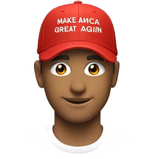 Make America Great again hat  emoji