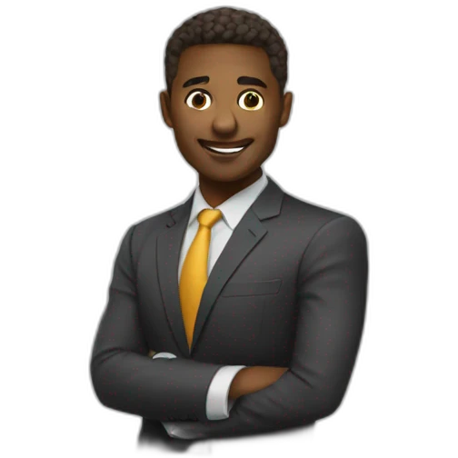 Cryptocurrency investor emoji