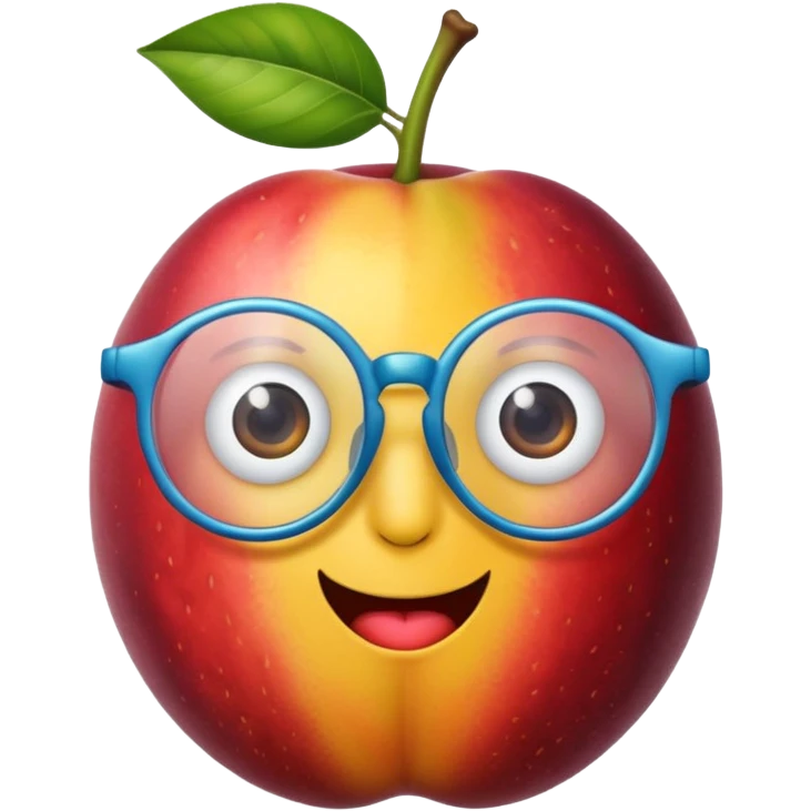 FRUIT WITH EYE GLASS emoji