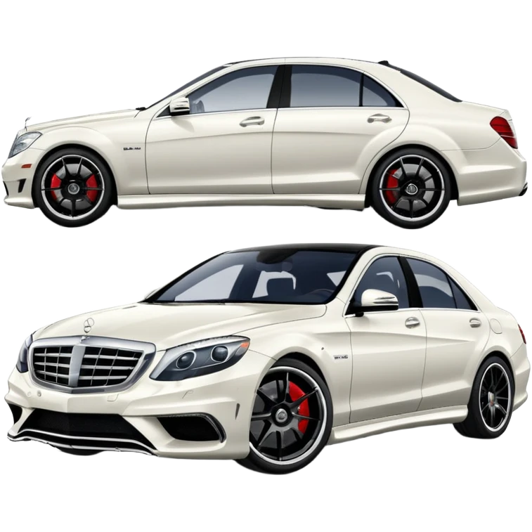 mercedes s63 amg 2012 with white paint  emoji