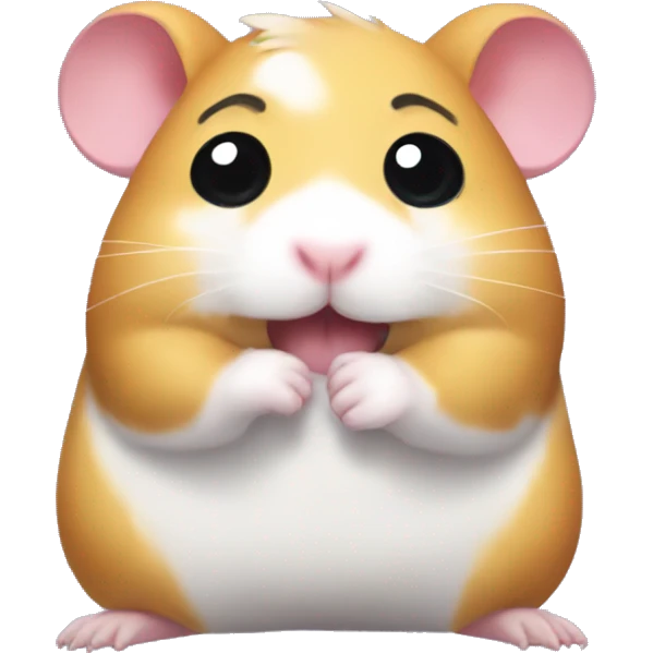 tiktok hamster bow emoji