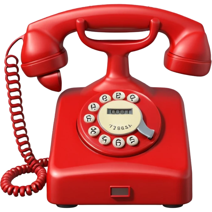 red phone emoji