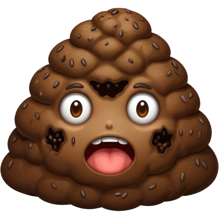 💩+😱 emoji