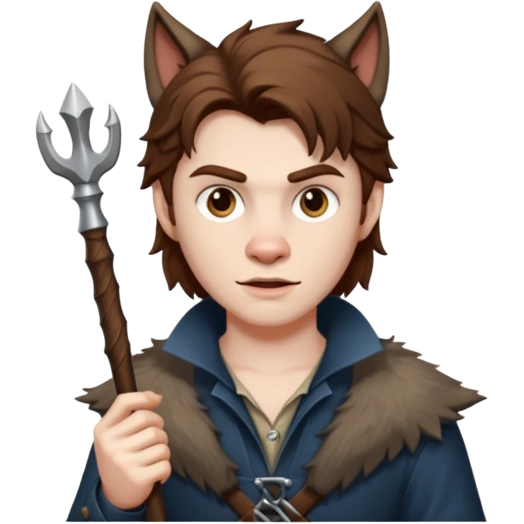 Werewolf hunter emoji