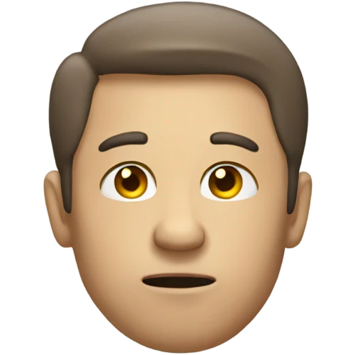 thinking man emoji