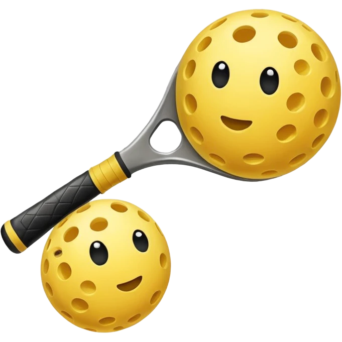 pelota de pickleball emoji