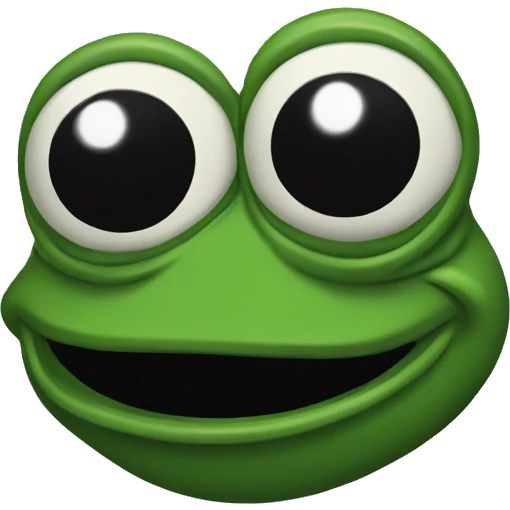 Pepe Frog Onyx emoji