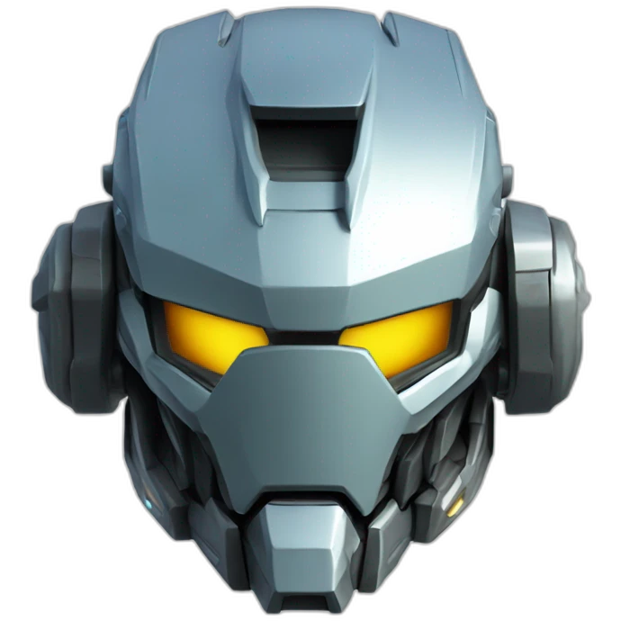 mecha storm helmet emoji