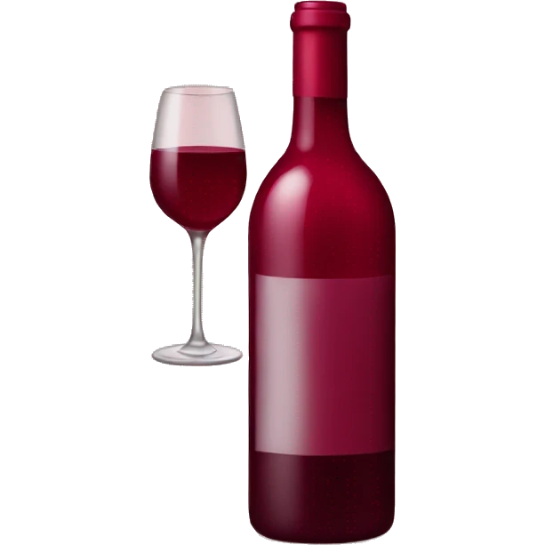 Wine red iPhone emoji emoji