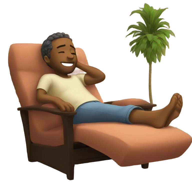 Relaxing emoji