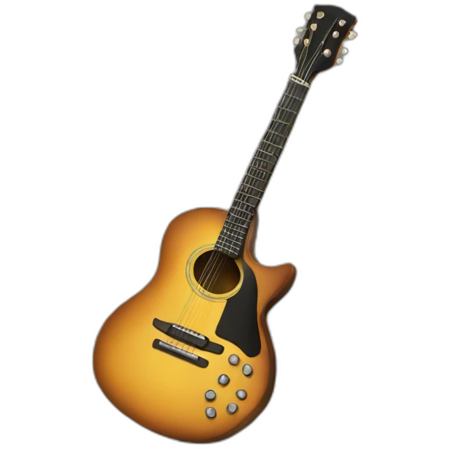 Guitar emoji