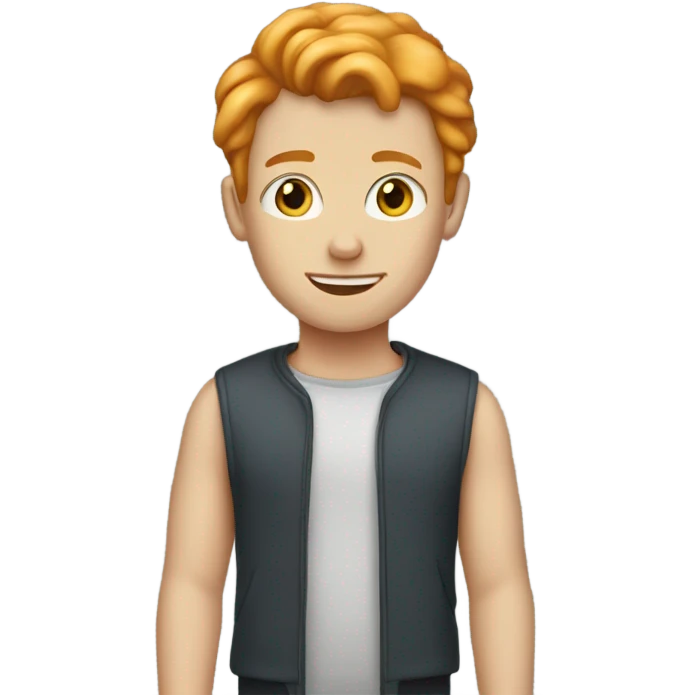 blonde girl ginger boy emoji