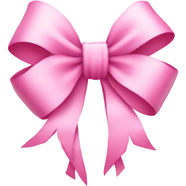 pink bow  emoji