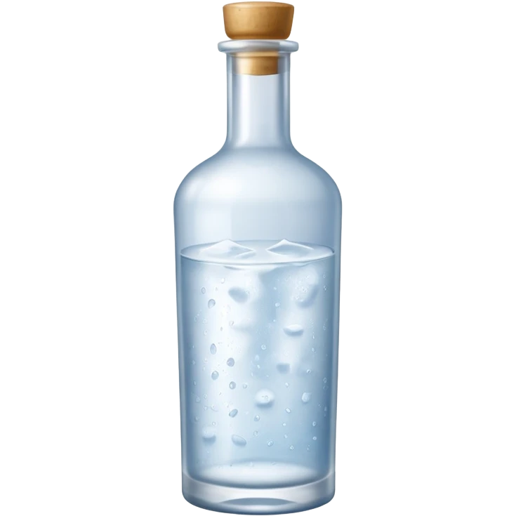 Bouteille de vodka emoji