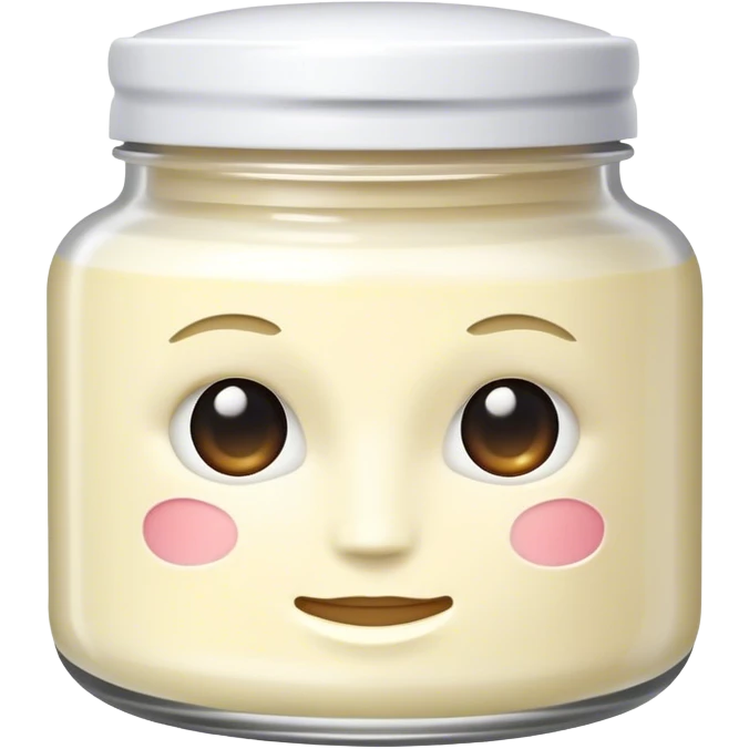 Self care Face cream emoji