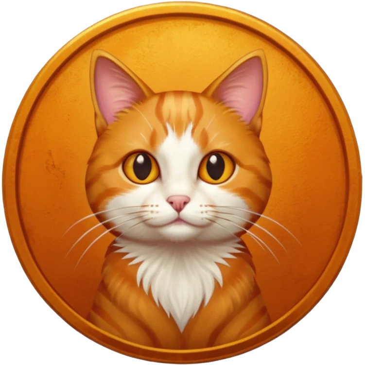 Cat penny emoji