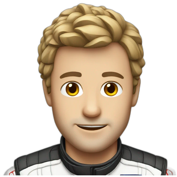 Formula 1 driver emoji
