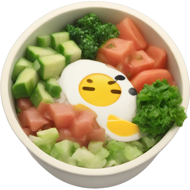 poke bowl emoji