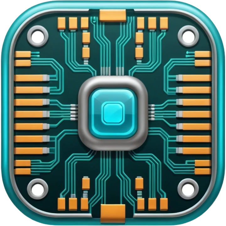 neon data chip emoji