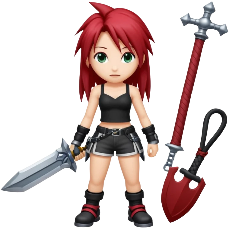 j'aimerai des emotes en lien avec tifa de final fantasy 7 et sora de kingdom hearts emoji