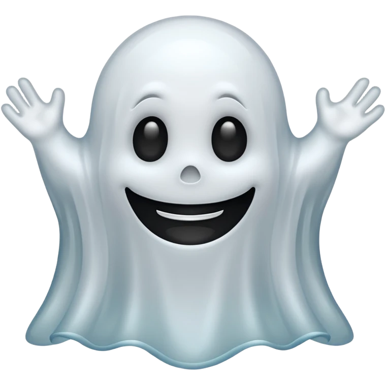 happy ghost  emoji