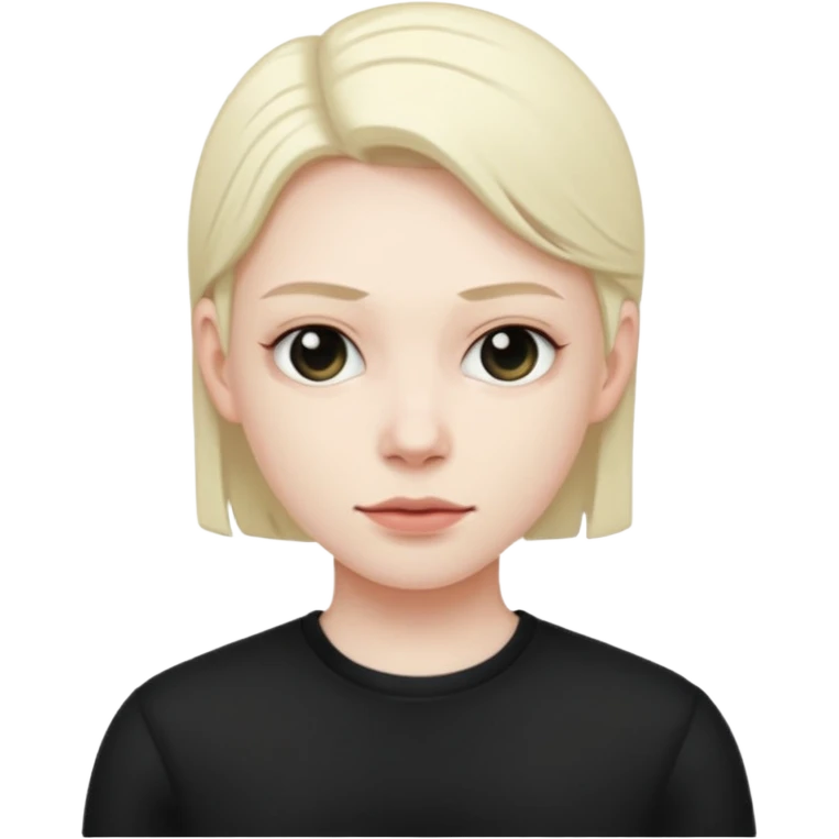 time traveler in black clothes emoji