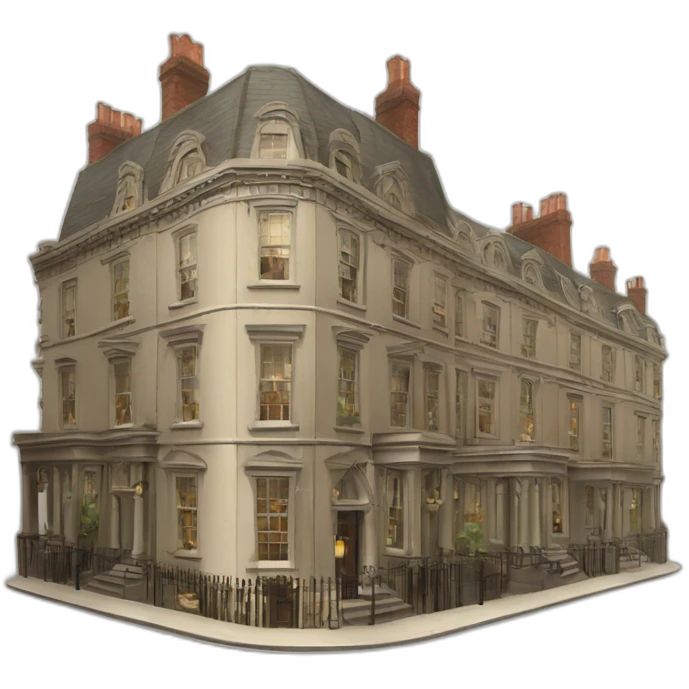 Victorian era london city emoji