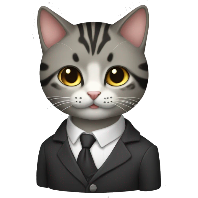 Злой котик emoji