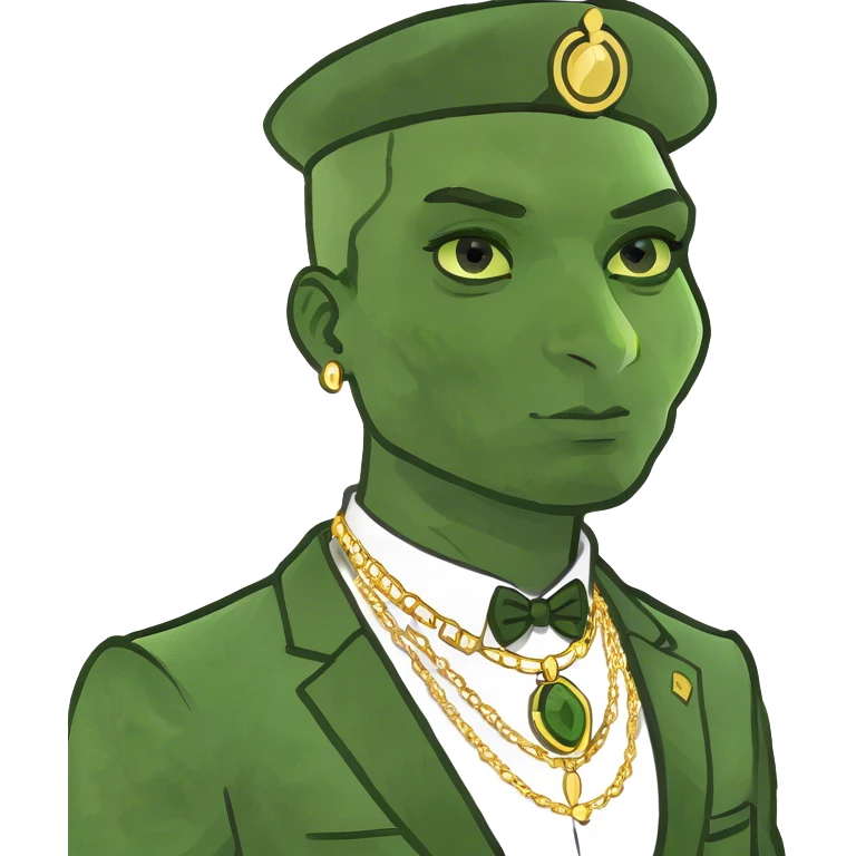 gold based swag rizz emoji