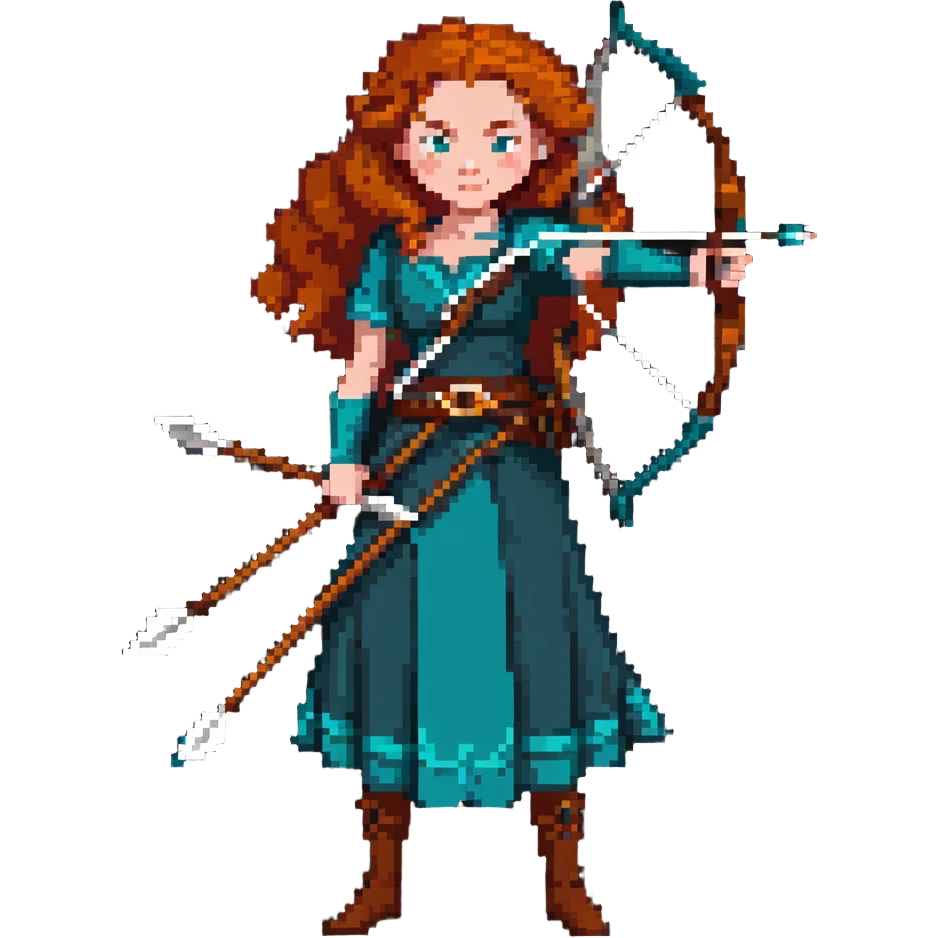 Merida from Brave, Disney emoji