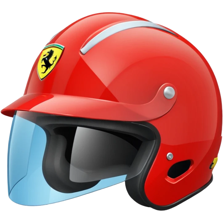 ferrari helmet emoji