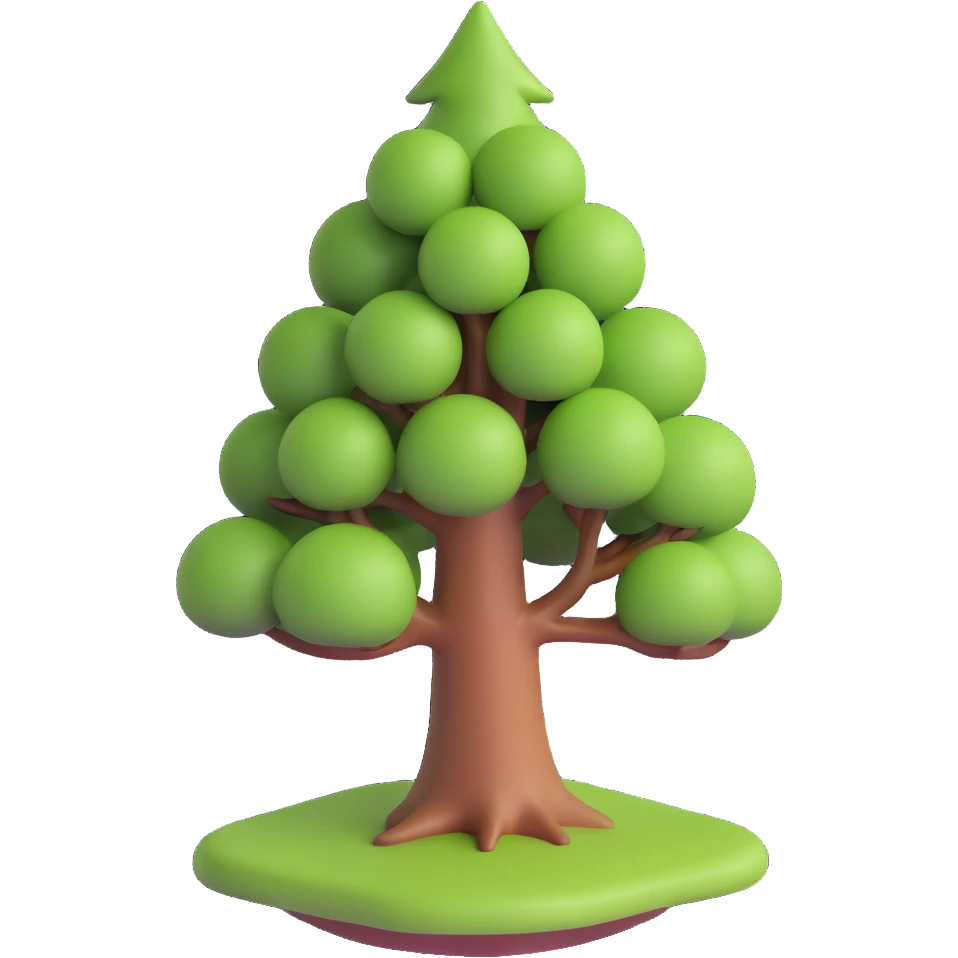 tree, simple, no text emoji