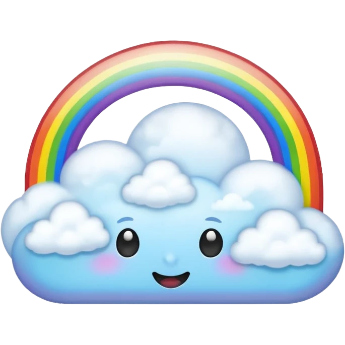 🌥🌈 emoji