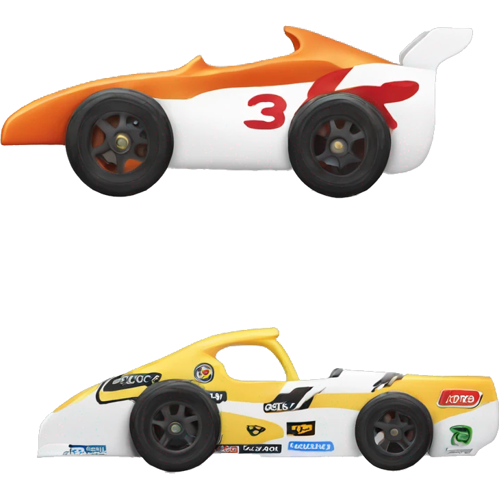 Race car  emoji