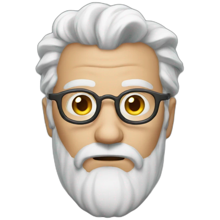 serious wizard headshot emoji