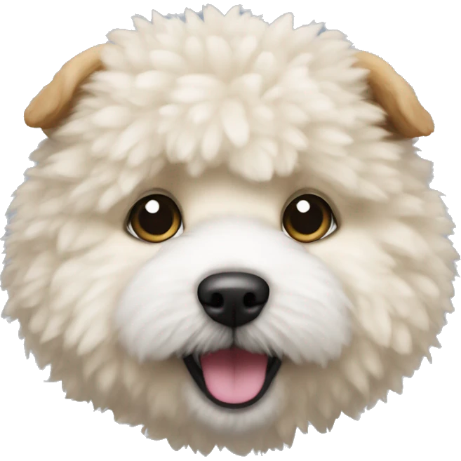Bichon and quokka hybrid emoji