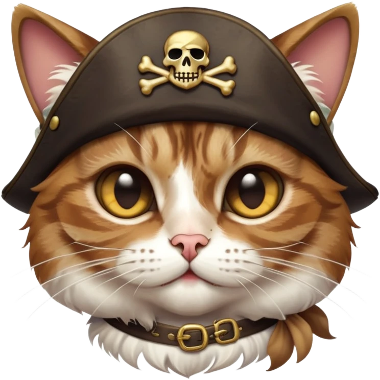 Pirate cat emoji